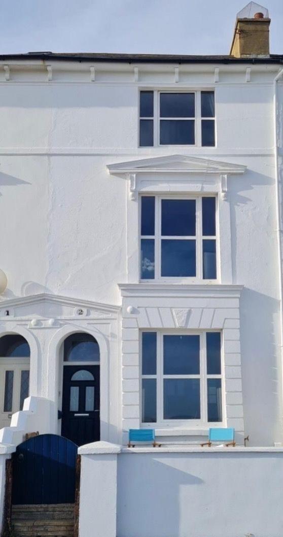 Beach View, 4 Bedroom House Opposite The Sea! Sleeps 10 ساندجيت المظهر الخارجي الصورة