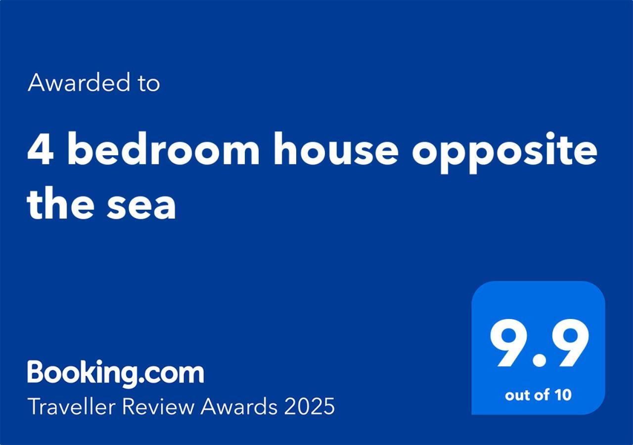 Beach View, 4 Bedroom House Opposite The Sea! Sleeps 10 ساندجيت المظهر الخارجي الصورة